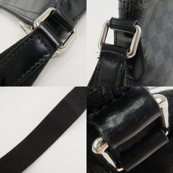 💎✨BEAUTIFUL✨💎 Authentic LOUIS VUITTON Damier Graphite Mick PM Black Bag - Picture 6 of 7